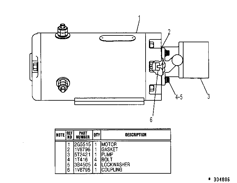 PUMP GP-ELECTRIC DRIVE 5T2420 CAT