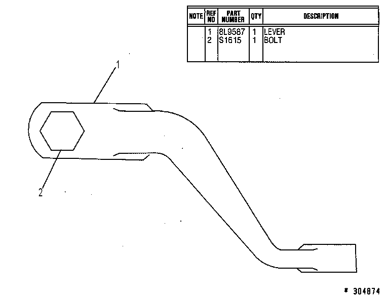 SHUTOFF GP-MANUAL 4W0312 CAT