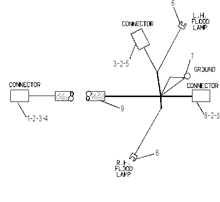 Жгут проводов 8V9782 CAT