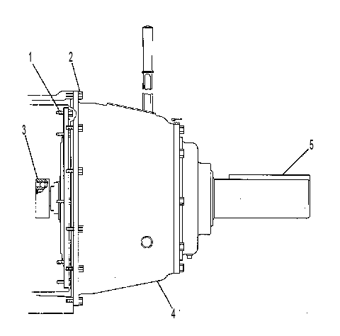 Коробка отбора мощности 2W4907 CAT