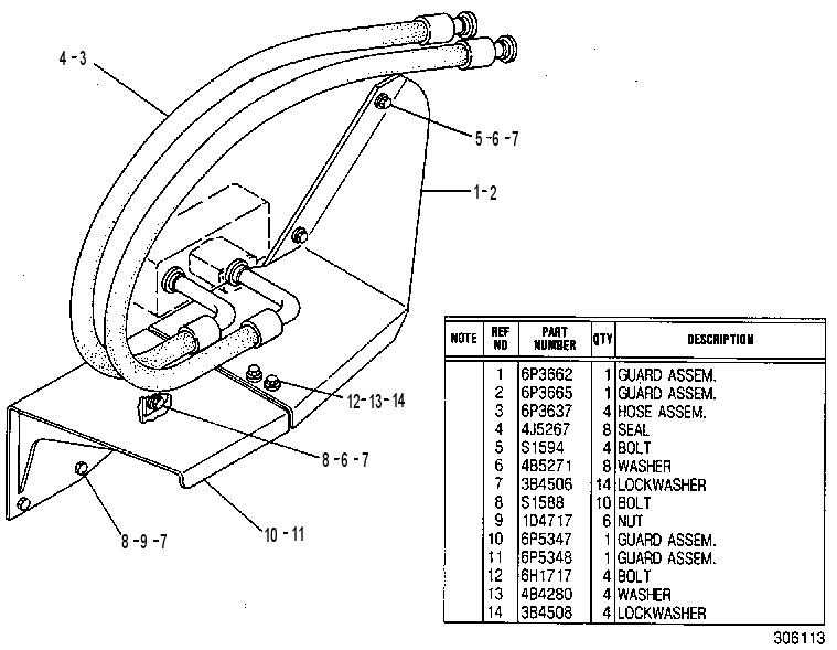 LINES GP-BULLDOZER 6P4292 CAT
