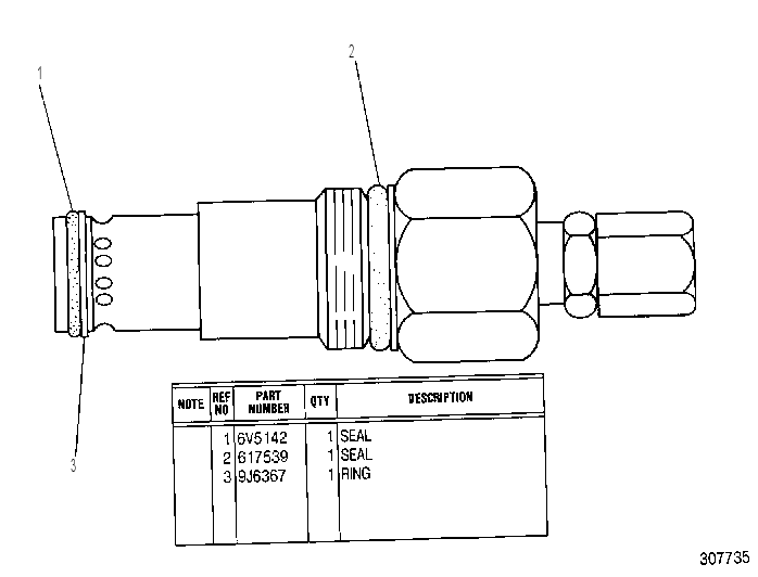 Клапан предохранительный 4T4751 CAT