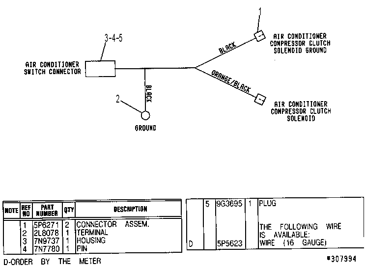 Жгут проводов 8V9608 CAT