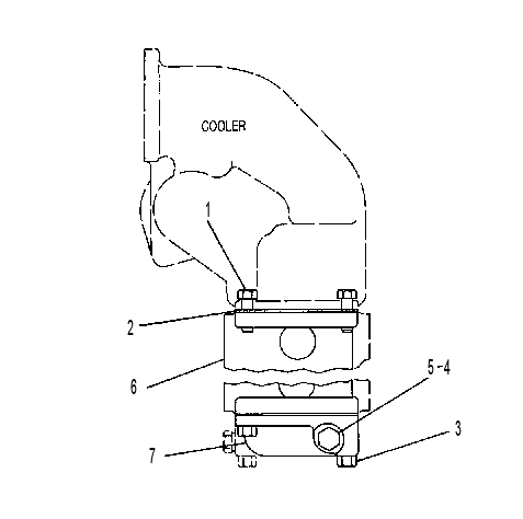 Маслоохладитель трансмиссии 2W6780 CAT