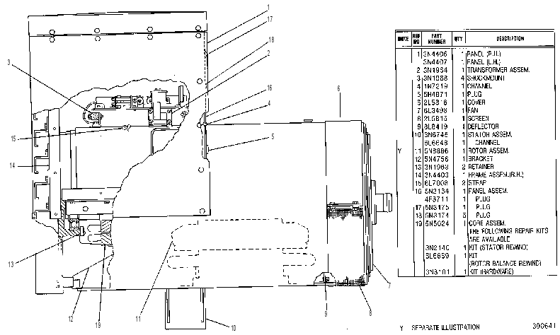 Генератор 5N8897 CAT