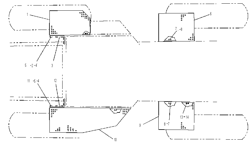 Крыло 8V1075 CAT