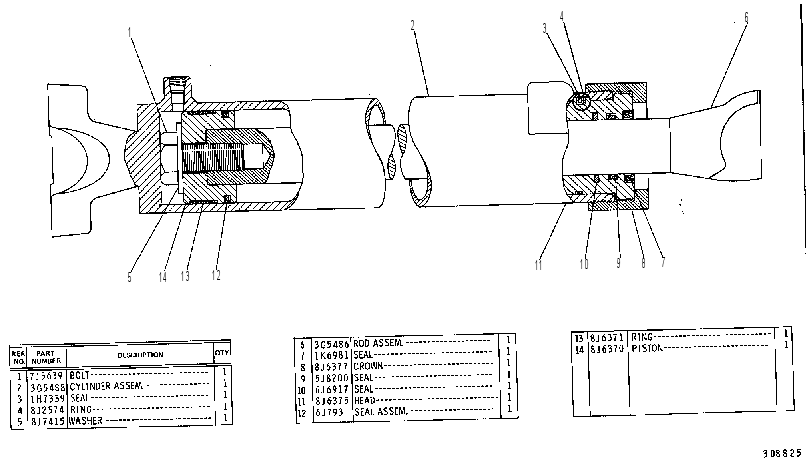 CYLINDER GP-CENTERSHIFT 3G5224 CAT
