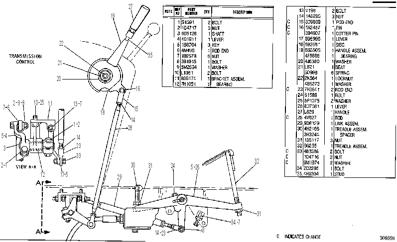 Управление регулятором оборотов 5T4444 CAT