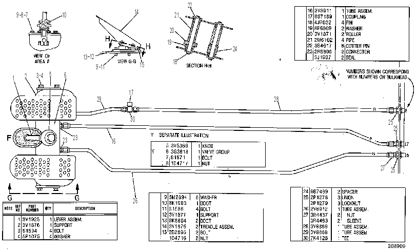 Управление гидравлическое пилотное 8V0465 CAT