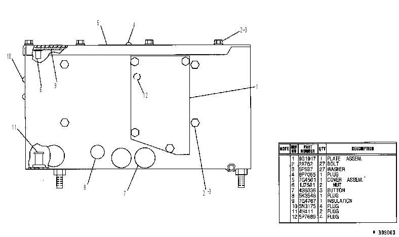 CASE GROUP 3T8185 CAT
