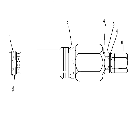 Клапан предохранительный 4T1575 CAT