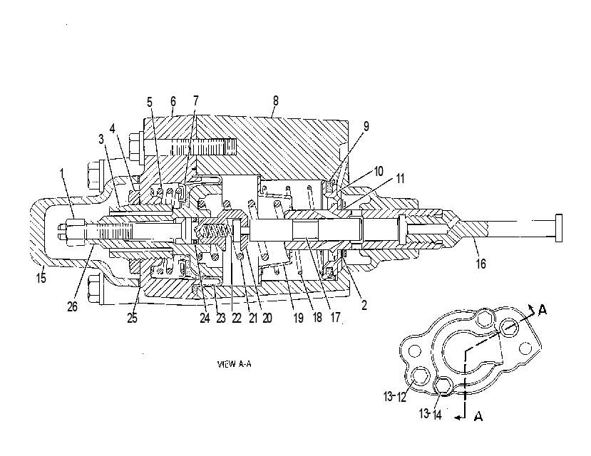 Управление топливоподачей 4W1037 CAT