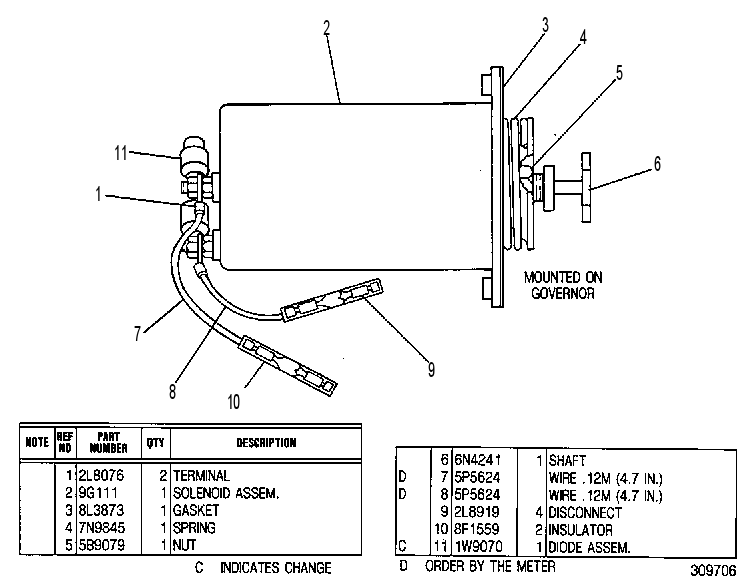 ELECTRIC SHUT-OFF GROUP 6N6338 CAT