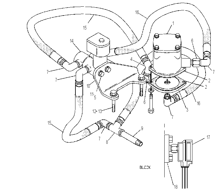 SHUTOFF GP-CONTROL 5N9531 CAT