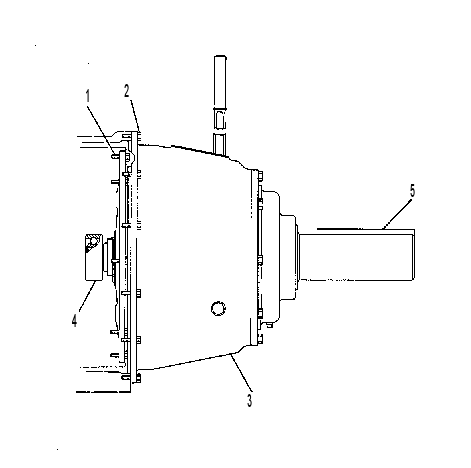 Коробка отбора мощности 2W4909 CAT