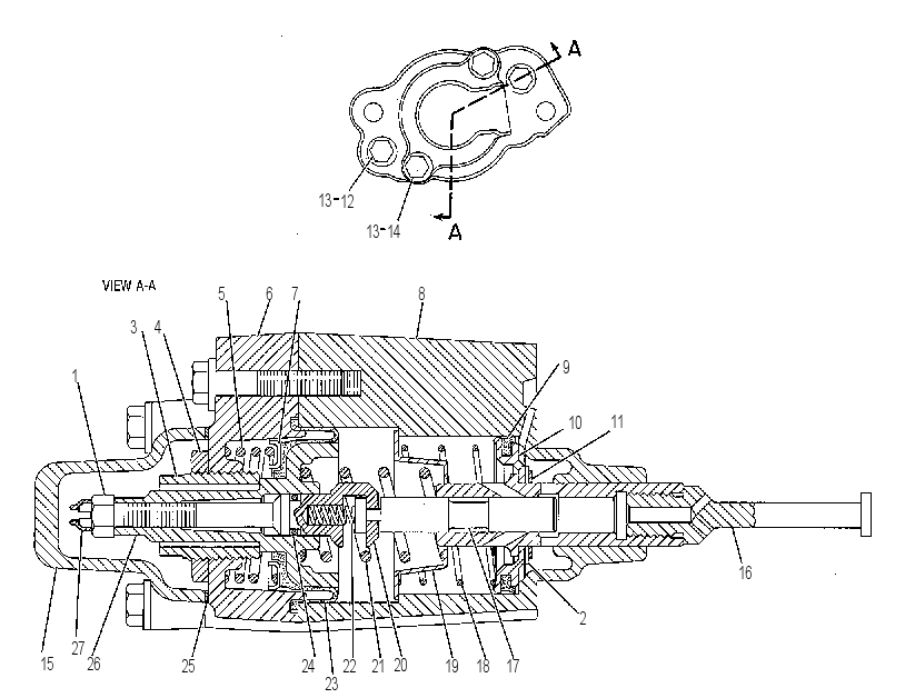 Управление топливоподачей 4W1842 CAT