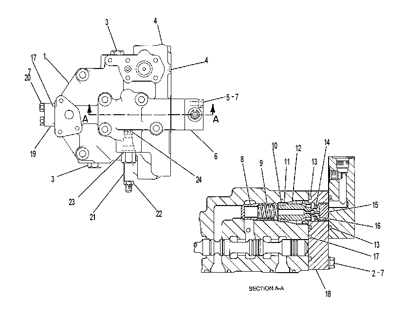 VALVE GP-REPLENISHING 4T6079 CAT