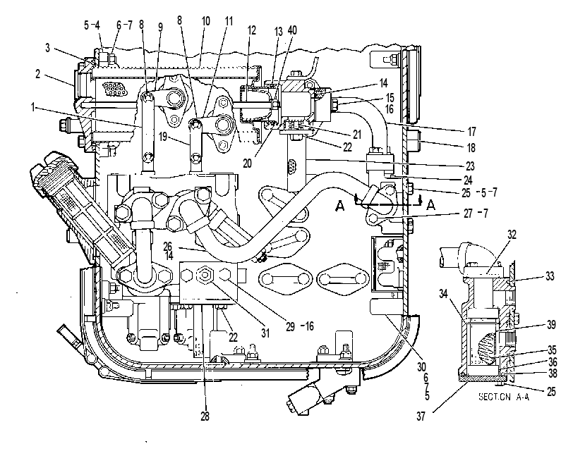 Бак с клапаном 3G8142 CAT