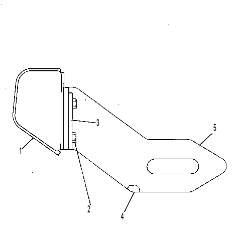 BUMPER GP-REAR 8G7174 CAT