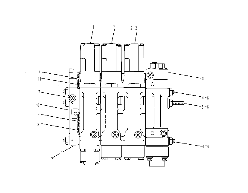 Клапан 4T1639 CAT