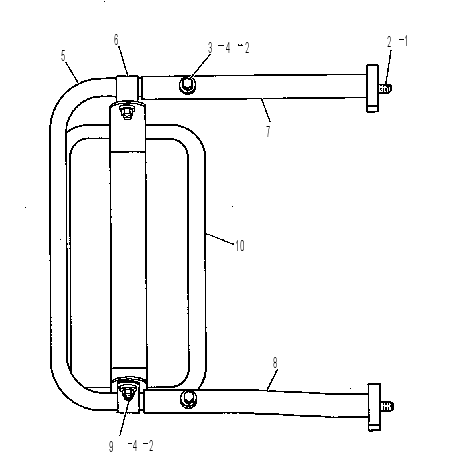 MIRROR GP-RH 8V5050 CAT
