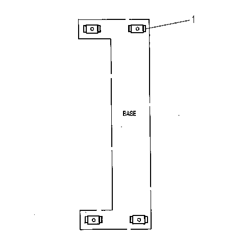 Крепление радиатора 4W0237 CAT