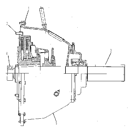 Коробка отбора мощности 4W7141 CAT