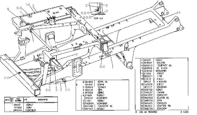 Рама 5T3257 CAT