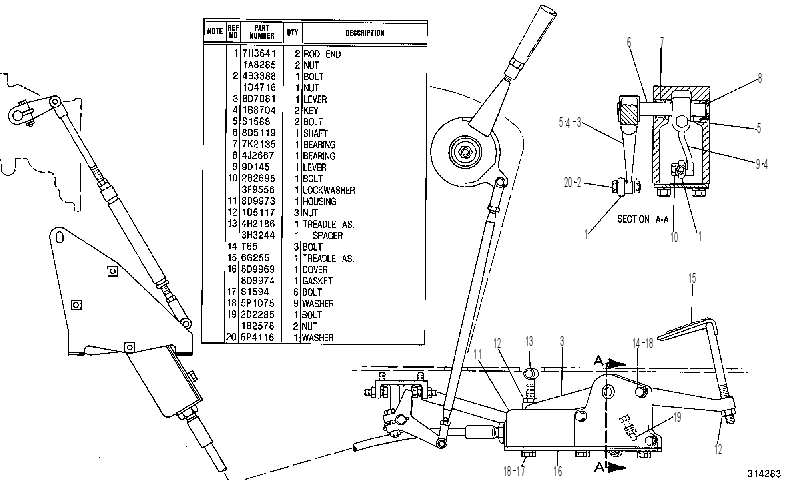 Управление регулятором оборотов 5T4062 CAT
