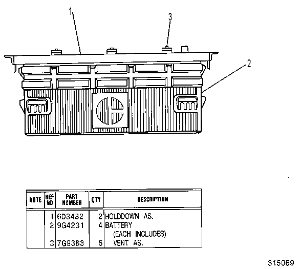 Аккумулятор 5T4613 CAT