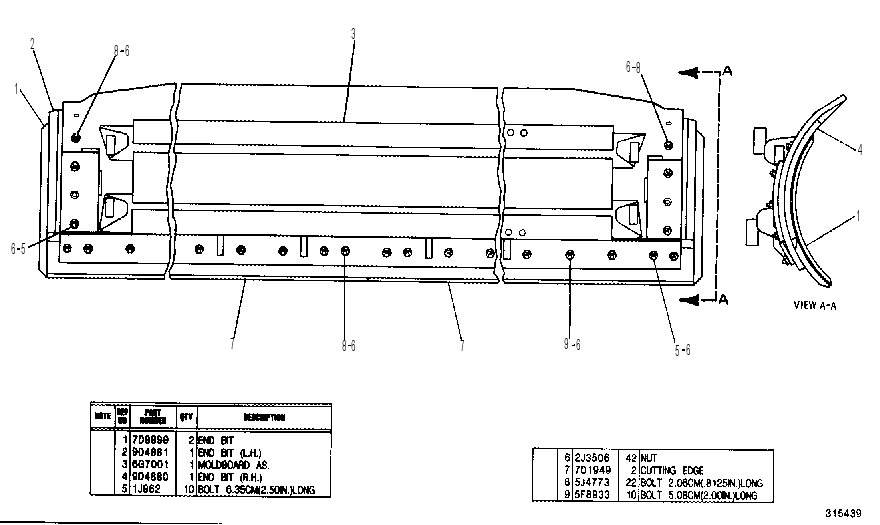 Отвал 6G4830 CAT