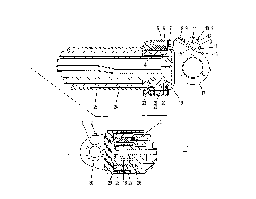 CYLINDER GP-HOIST 9J2017 CAT