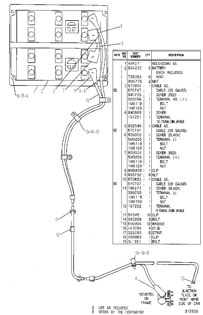 Проводка и освещение 5T2477 CAT