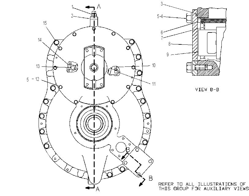 Раздаточная передача 9G9625 CAT