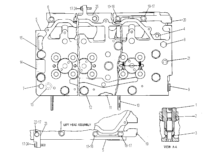 Головка блока цилиндров 4N2622 CAT