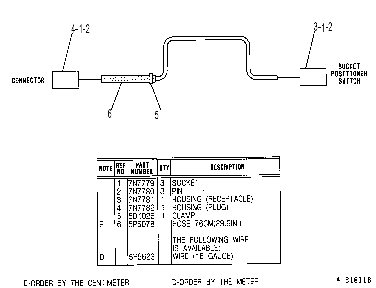 Жгут проводов 9V7972 CAT