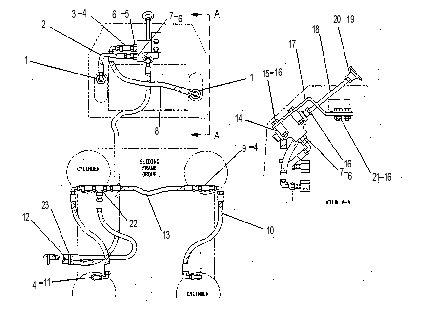 VALVE & LINES GP 5G3692 CAT