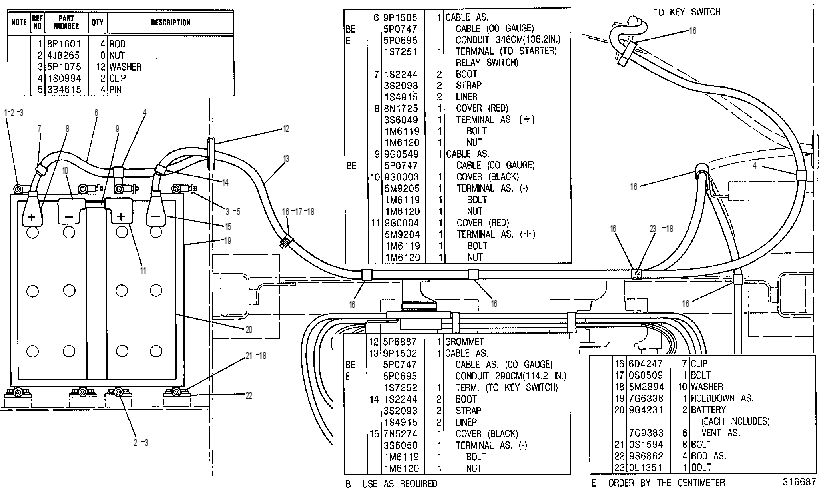 STARTING AR-LOW TEMPERATURE 6T3681 CAT