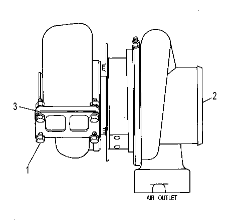 Турбокомпрессор 4W5288 CAT