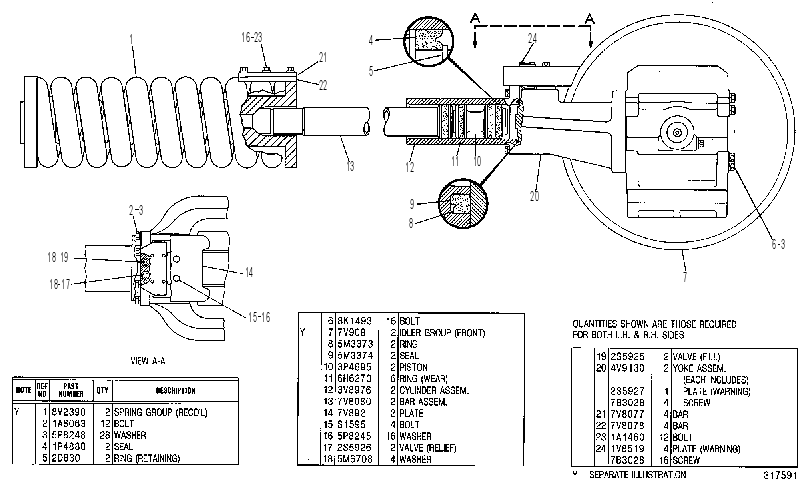 Направляющее колесо переднее 8V2391 CAT