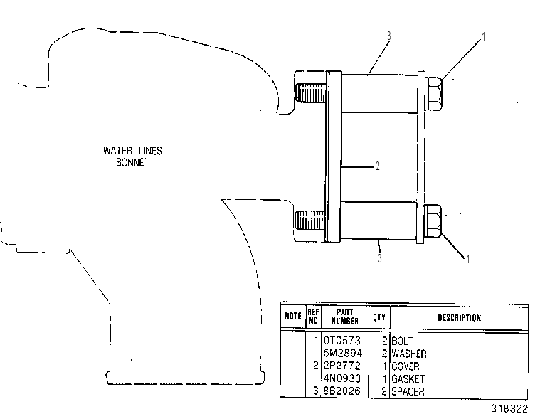 COVER GP-COOLING SYSTEM 4W4767 CAT