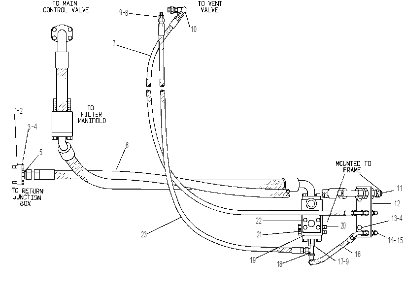LINES GP-BOOM CHECK VALVE 8V8238 CAT