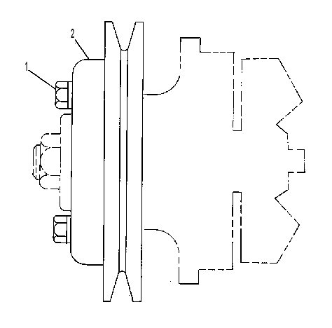DRIVE GP-WATER PUMP 2W4002 CAT