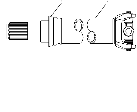 Вал приводной 7V3806 CAT