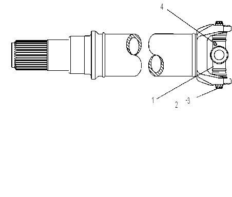 Карданный шарнир 8V6824 CAT