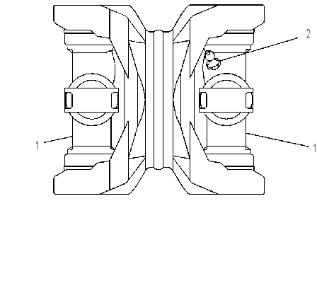 Карданный шарнир 7V3780 CAT