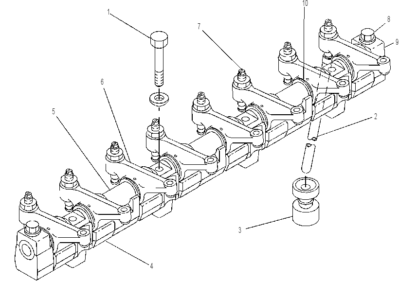 Клапанный механизм 1W5720 CAT