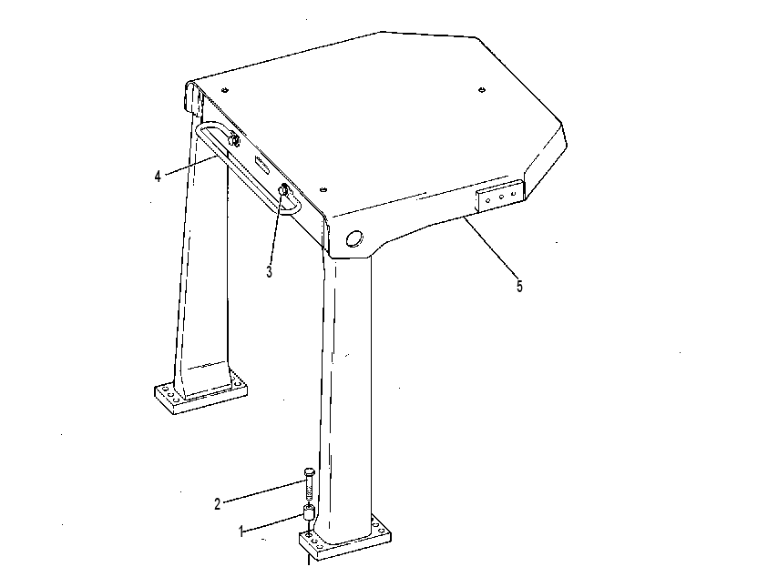 Каркас безопасности (ROPS) 2V4291 CAT