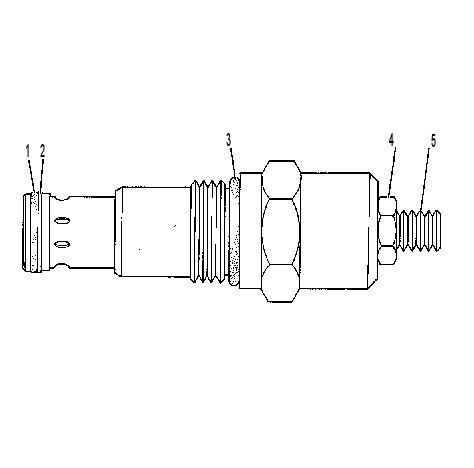 Клапан предохранительный 4T9957 CAT