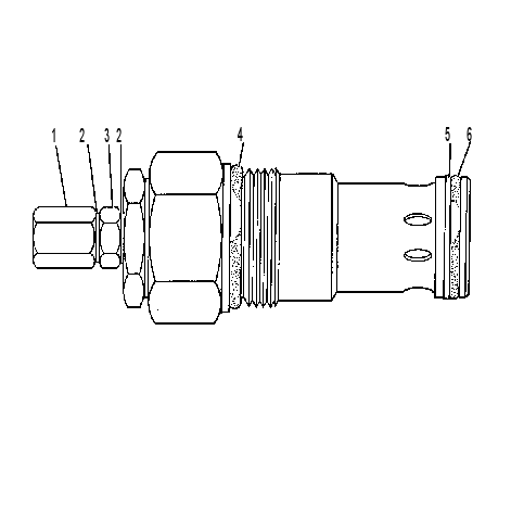 Клапан предохранительный 4T5004 CAT